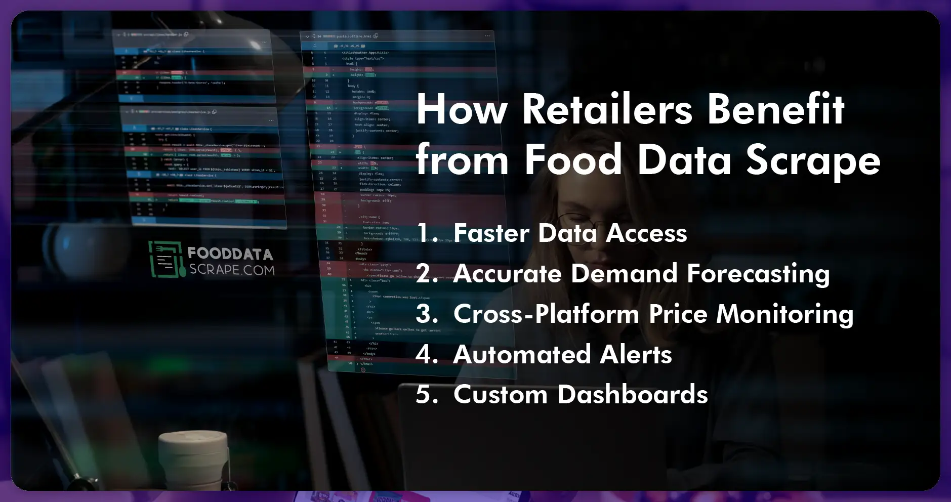 How Retailers Benefit from Food Data Scrape